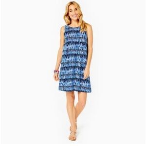 NWOT Lilly Pulitzer Kristen Dress Sails and Stripes Size L